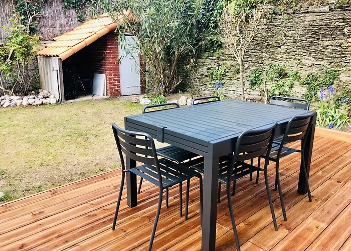 Maison Cosy A 50M Plage Avec Terrasse Ensoleillee بورنيك